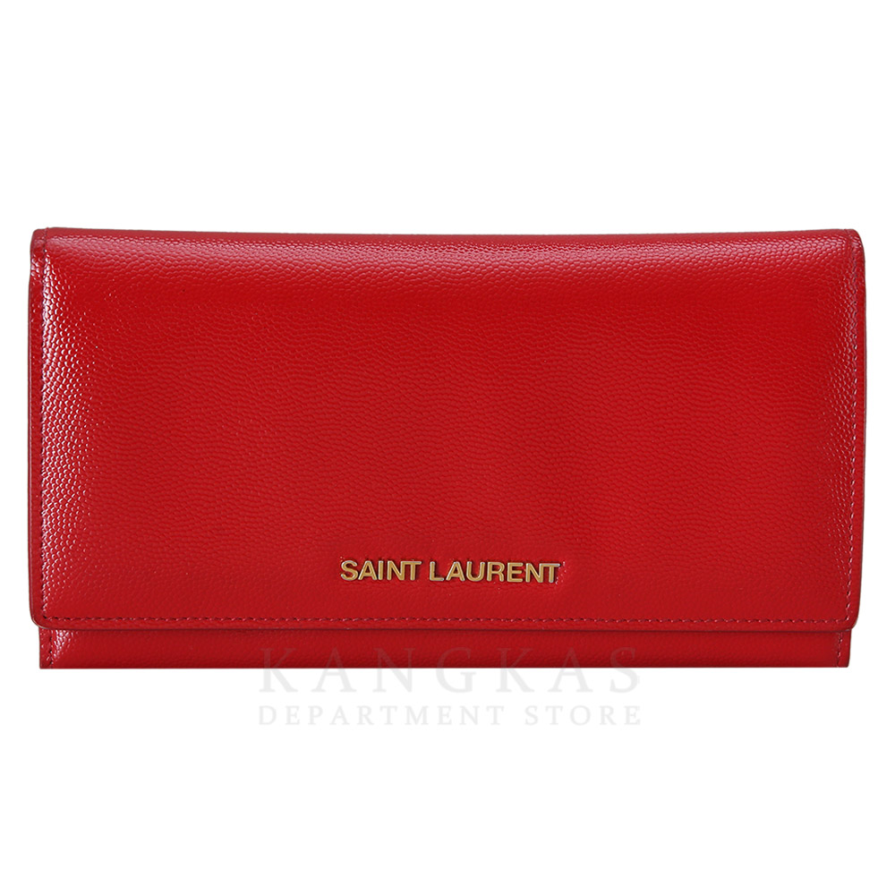 Yves Saint Laurent(USED)생로랑 340839 로고 플랩 장지갑